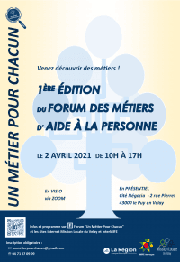 Forum des métiers d&rsquo;aide à la personne