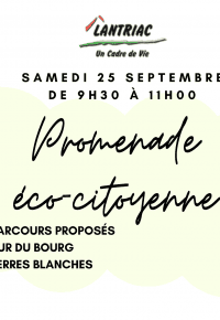 Promenade Eco-citoyenne