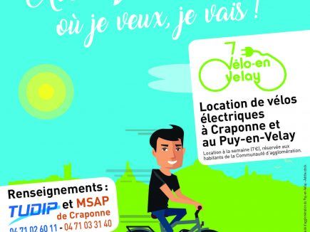 La mobilité verte sur l&rsquo;Agglo du Puy en Velay
