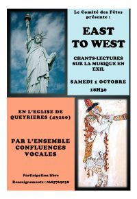 EAST TO WEST  –  concert