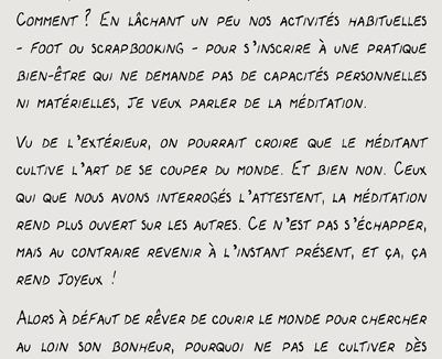 N 18 l&rsquo;édito, on aimerait…