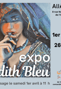 Allègre • Exposition Edith Bleu