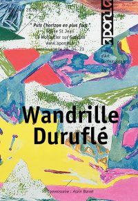 « Puis l’horizon en plus fort !  » Wandrille Duruflé