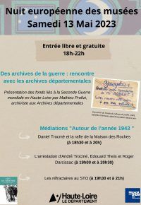 Nuit Européenne des Musées