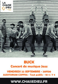 Buck, concert de musique Jazz