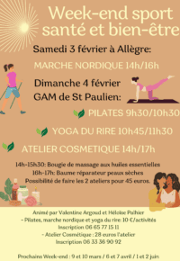 Week-end Sport santé et bien-être