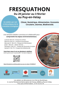 FRESQUATHON – Ateliers pour comprendre les enjeux environnementaux