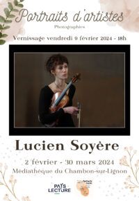 Portraits d&rsquo;Artistes, expo photos
