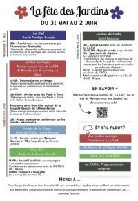 LA FÊTE DES JARDINS