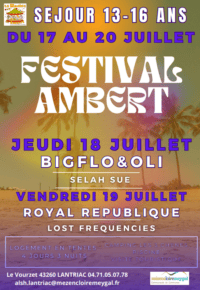 SÉJOUR FESTIVAL AMBERT