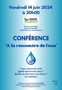 Conférence d&rsquo;Hilaire Balandre