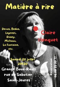 Matière à rire