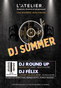 Summer DJ, soirées musicales