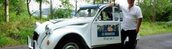 Bruno Murgue et sa 2CV