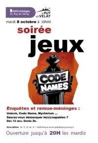 Soirée jeux dès 12 ans