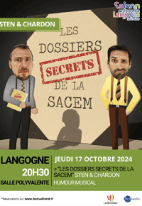affiche dossier secret de la sacem