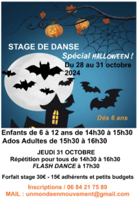 Stage de Danse Halloween 2024