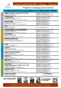 programme cinéma