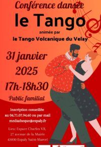 Conférence dansée sur le tango ! Vamos !