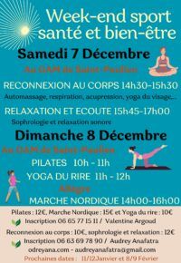 Week end Sport Santé et bien-être