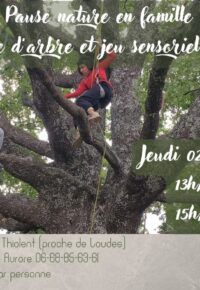 Pause Nature en famille Grimpe d&rsquo;arbre et jeu sensoriels