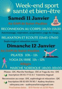 Week end Sport Santé et bien être