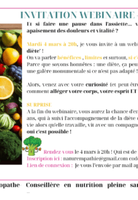 🎤 INVITATION WEBINAIRE – DIÈTE COLLECTIVE 🎤