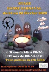 Stage de danse Février 2025