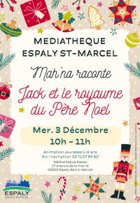 Spectacle : Jack et le royaume du Père Noel (1-9 ans)