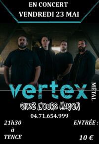 CONCERT VERTEX CHEZ L&rsquo;OURS MACON