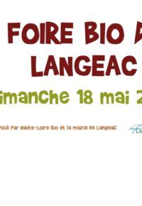 Foire bio de Langeac