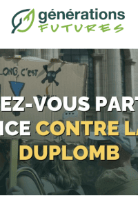 JOURNEE D&rsquo;ACTION CONTRE LA LOI DUPLOMB