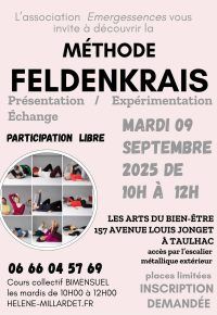 Découvrez la Méthode Feldenkrais
