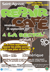 Repair Café numérique à Saint-Agrève