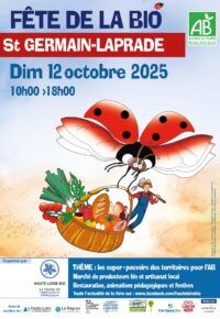 Festival Récoltes & Vous ! et Fête de la bio de Saint-Germain-Laprade !