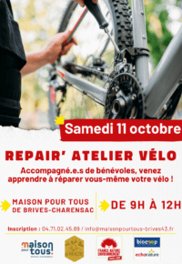 Repair&rsquo; Atelier Vélo avec FNE 43 !