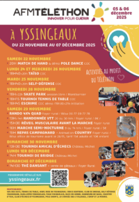 TELETHON – VILLE D&rsquo;YSSINGEAUX