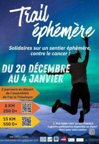Trail éphémère