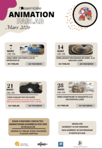 Evénement de l&rsquo;Assemblée pop – Mars 2026