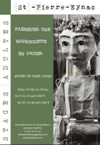 Stage de fabrication de marionnettes au Crouz&rsquo;art