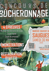Concours de Bûcheronnage à Saugues – 3e édition