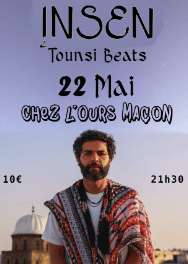 Concert « INSEN » Tounsi Beats à l&rsquo;Ours Maçon