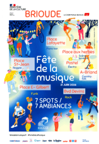Fête de la Musique 2026 : Brioude fait vibrer la ville avec « 7 spots / 7 ambiances »