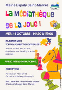 La Médiathèque se la joue !