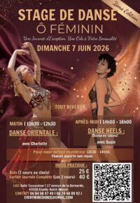 Stage de danse Orientale et Heels