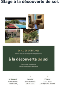 Stage à la découverte de soi dans le Morvan