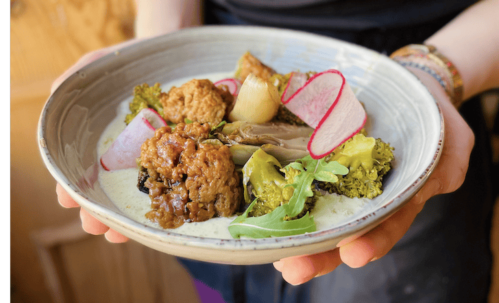cuisine vegetale fraiche et locale