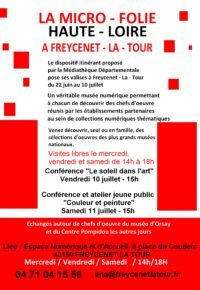 La Micro Folie s&rsquo;invite à Freycenet La Tour