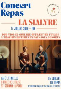 Concert- repas « La Sialyre » à l&rsquo;Etincelle
