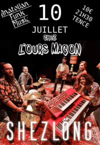 SHEZ LONG en concert chez l&rsquo;ours maçon -2026